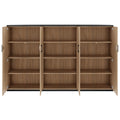 CHOICE Wall cabinet unit | 4OH, 2400 x 1490 mm, Amber Oak - 4 Thumbnail Image