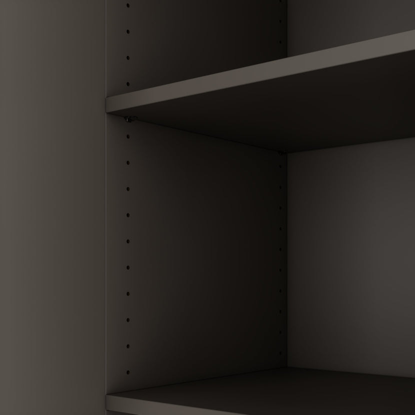 CHOICE Schrankwand | 4OH, 2400 x 1490 mm, Cubanitgrau