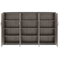 CHOICE Cabinet wall | 4 OH, 2400 x 1490 mm, Nordic oak grey - 4 Thumbnail Image