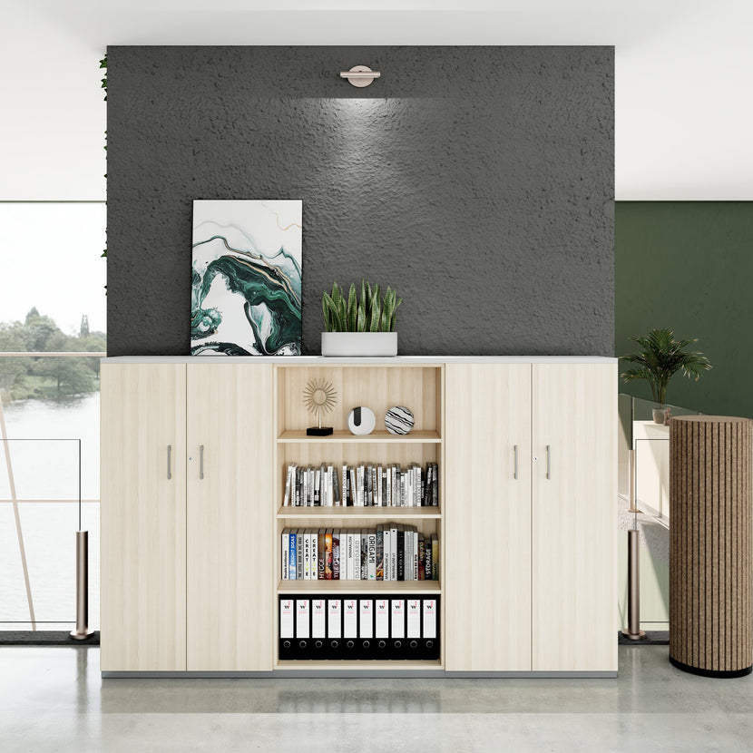 CHOICE Schrankwand | 4OH, 2400 x 1490 mm, Sandesche
