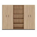 CHOICE Storage wall | 5 OH, 2400 x 1820 mm, Amber Oak - 3 Thumbnail Image