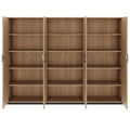 CHOICE Storage wall | 5 OH, 2400 x 1820 mm, Amber Oak - 4 Thumbnail Image