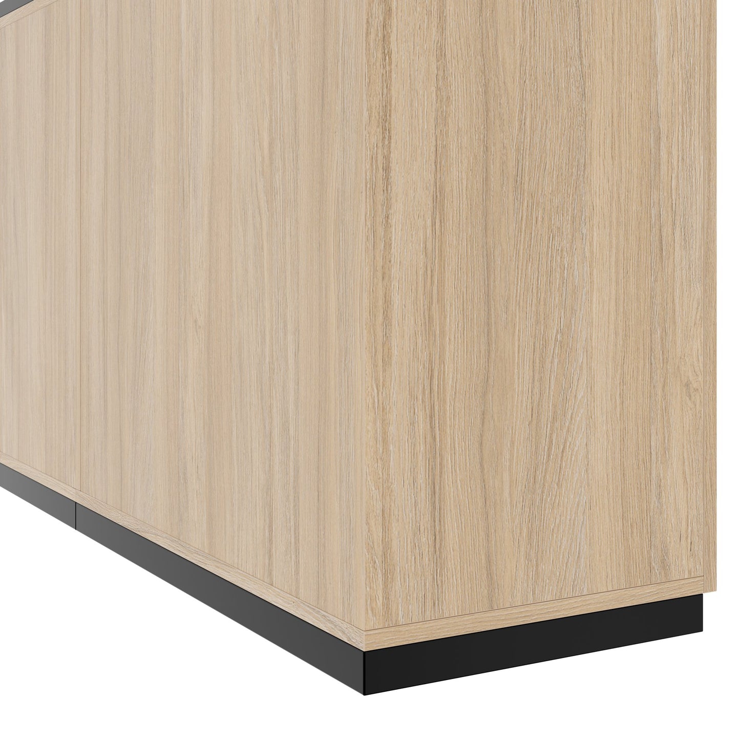 CHOICE Schrankwand | 5OH, 2800 x 1780 mm, Bernsteineiche