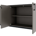 CHOICE Armoire murale | 5 OH, 2800 x 1780 mm, gris cubanit - 8 Thumbnail Image