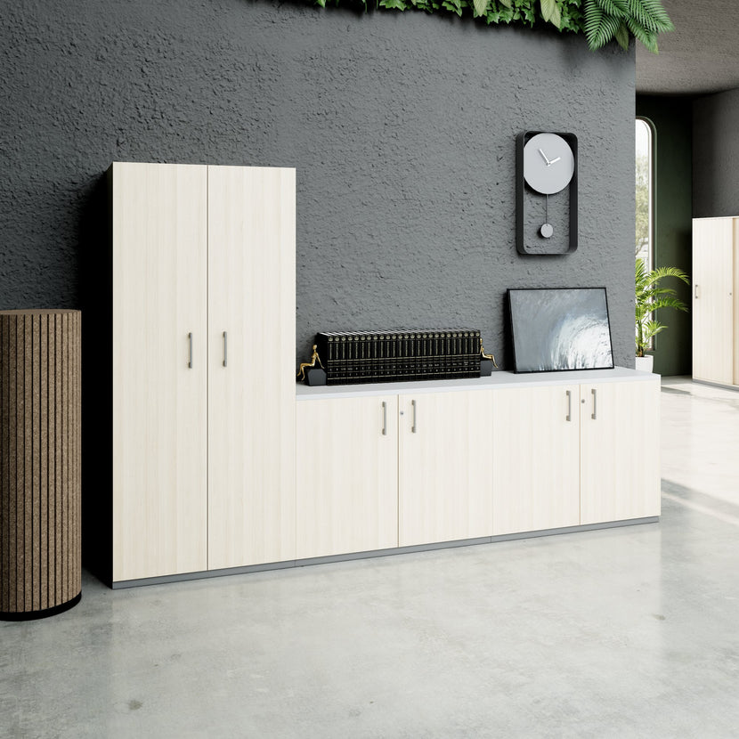 CHOICE Armoire murale | 5OH, 2800 x 1780 mm, finition sable