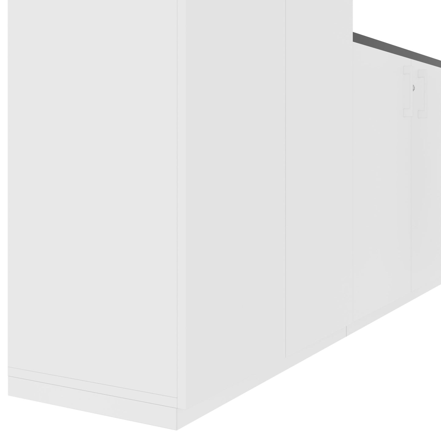 CHOICE Schrankwand | 5OH, 2800 x 1780 mm, Weiss