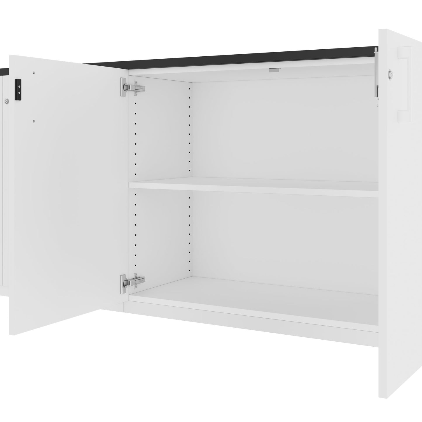 CHOICE Schrankwand | 5OH, 2800 x 1780 mm, Weiss