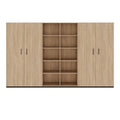 CHOICE Parete attrezzata | 5OH, 3000 x 1820 mm, rovere ambra - 3 Thumbnail Image