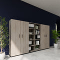 CHOICE Ensemble de rangement | 5 UH, 3000 x 1820 mm, chêne du Nord gris - 2 Thumbnail Image
