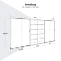 CHOICE Mobile a parete | 5OH, 3600 x 1820 mm, Bianco - 7 Thumbnail Image