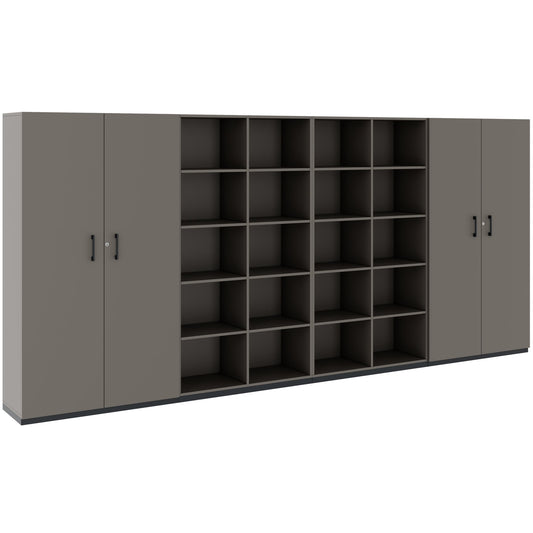CHOICE Parete muro | 5oh, 4000 x 1820 mm, grigio cubanite