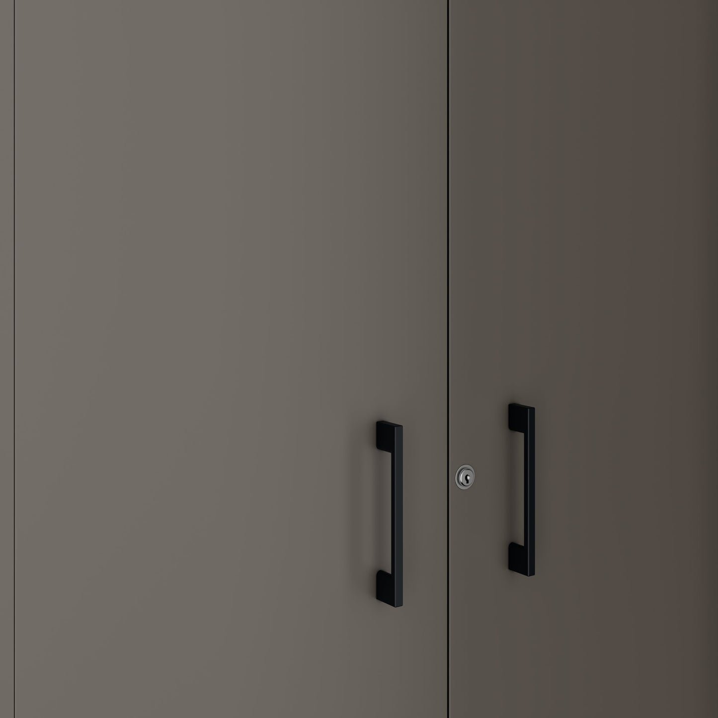 CHOICE Schrankwand | 6OH, 2400 x 2170 mm, Cubanitgrau