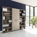 CHOICE Meuble mural | 6OH, 2400 x 2170 mm, chêne nordique gris - 2 Thumbnail Image