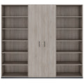 CHOICE Meuble mural | 6OH, 2400 x 2170 mm, chêne nordique gris - 3 Thumbnail Image