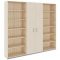 CHOICE Parete attrezzata | 6OH, 2400 x 2170 mm, rovere sabbia - 1 Thumbnail Image