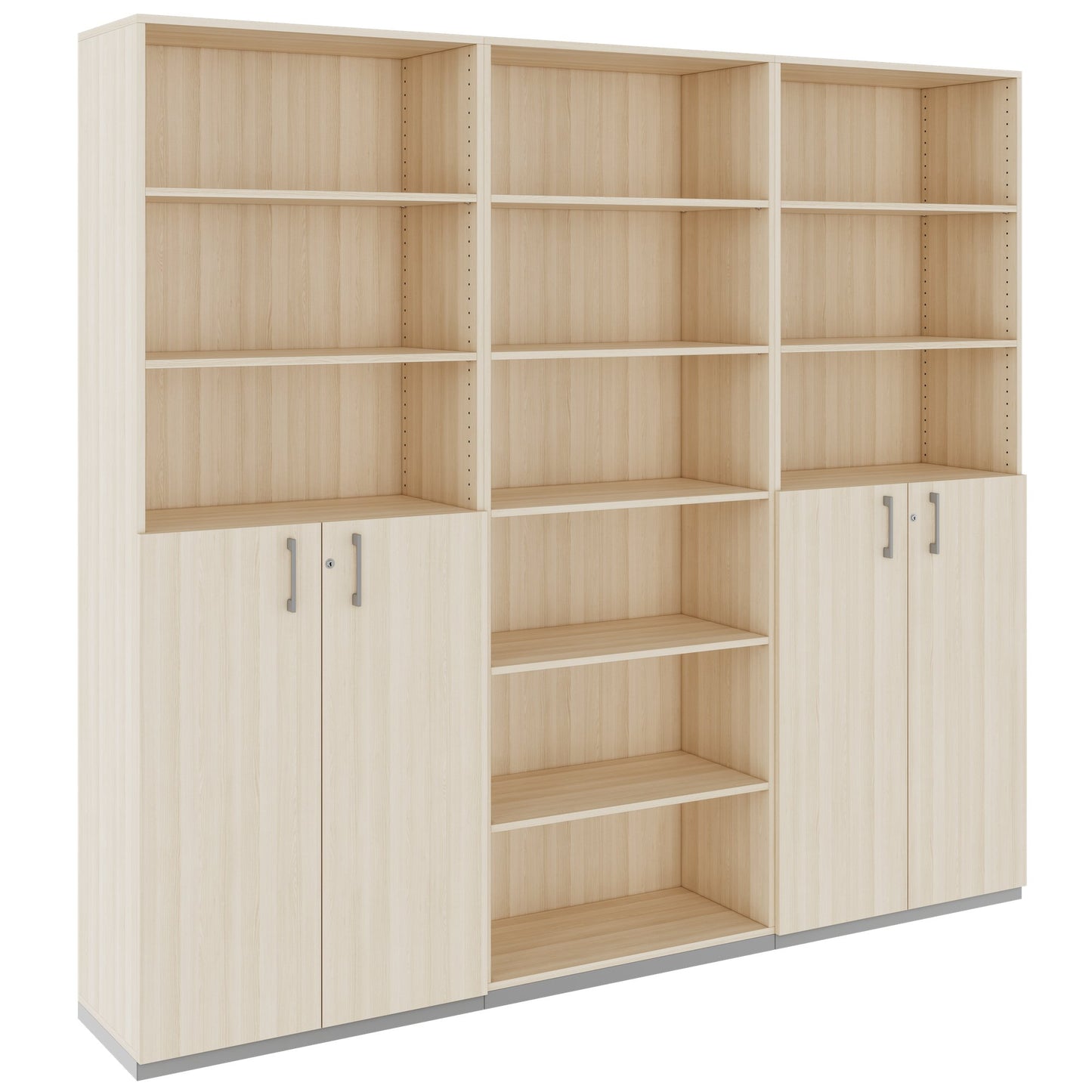 CHOICE Schrankwand | 6OH, 2400 x 2170 mm, Sandesche