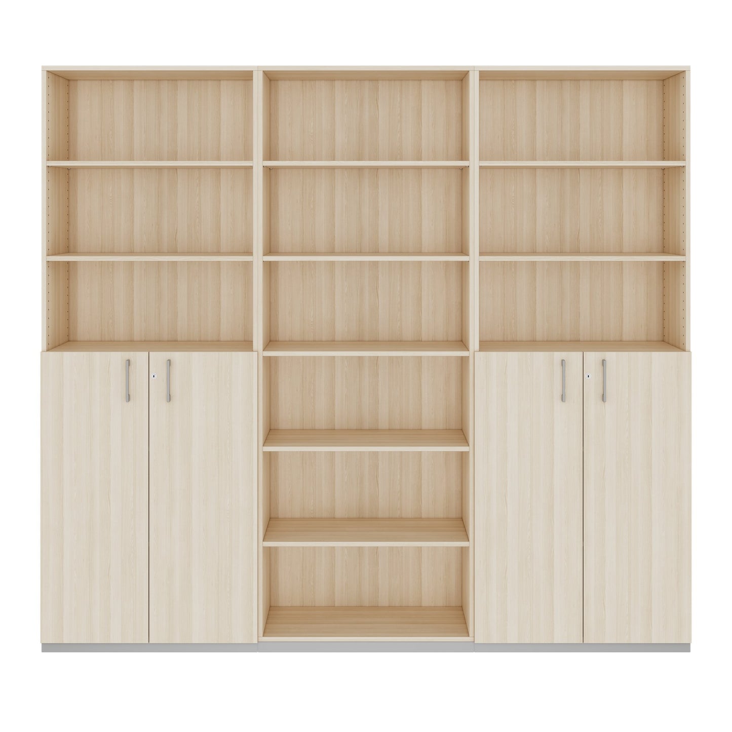 CHOICE Schrankwand | 6OH, 2400 x 2170 mm, Sandesche