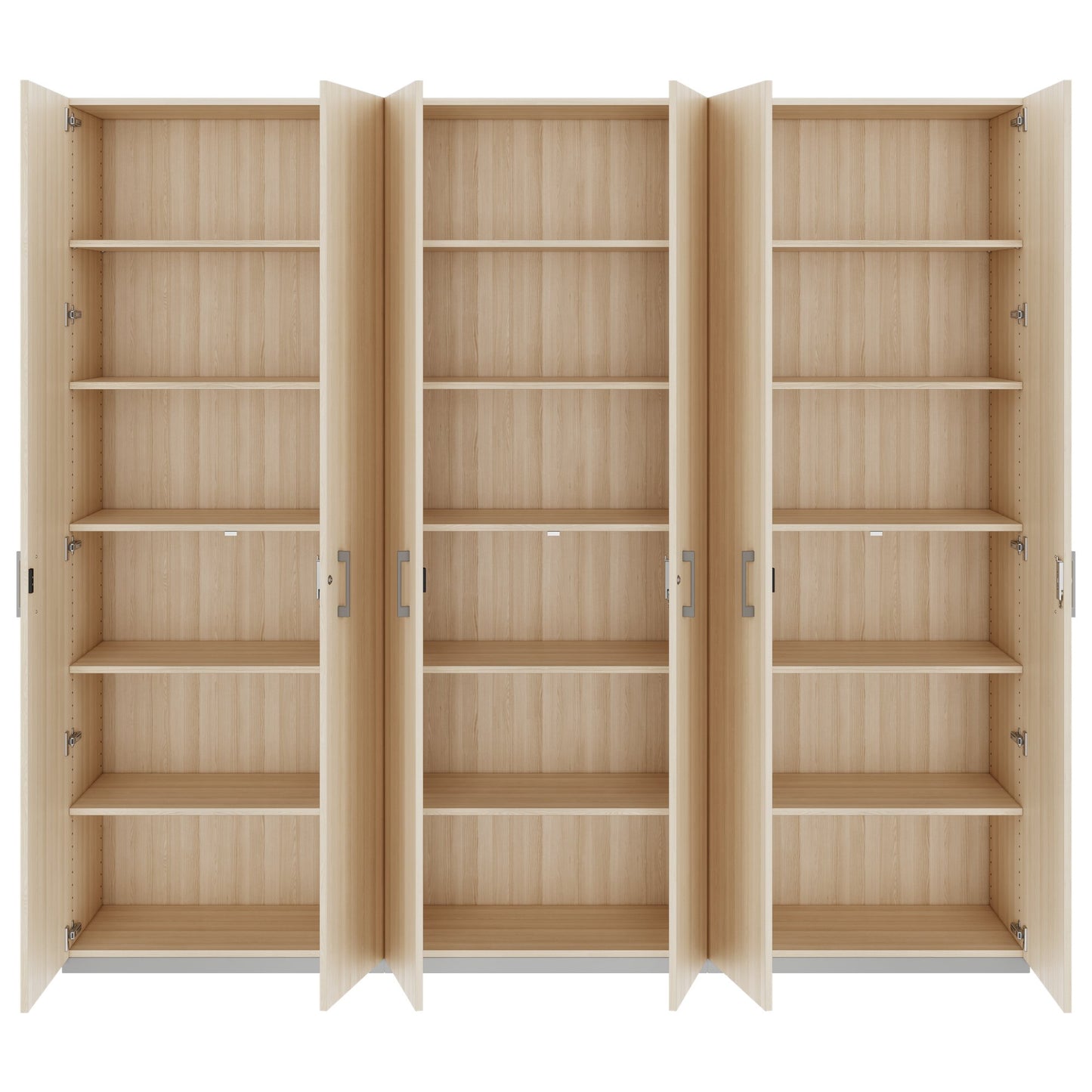 CHOICE Schrankwand | 6OH, 2400 x 2170 mm, Sandesche