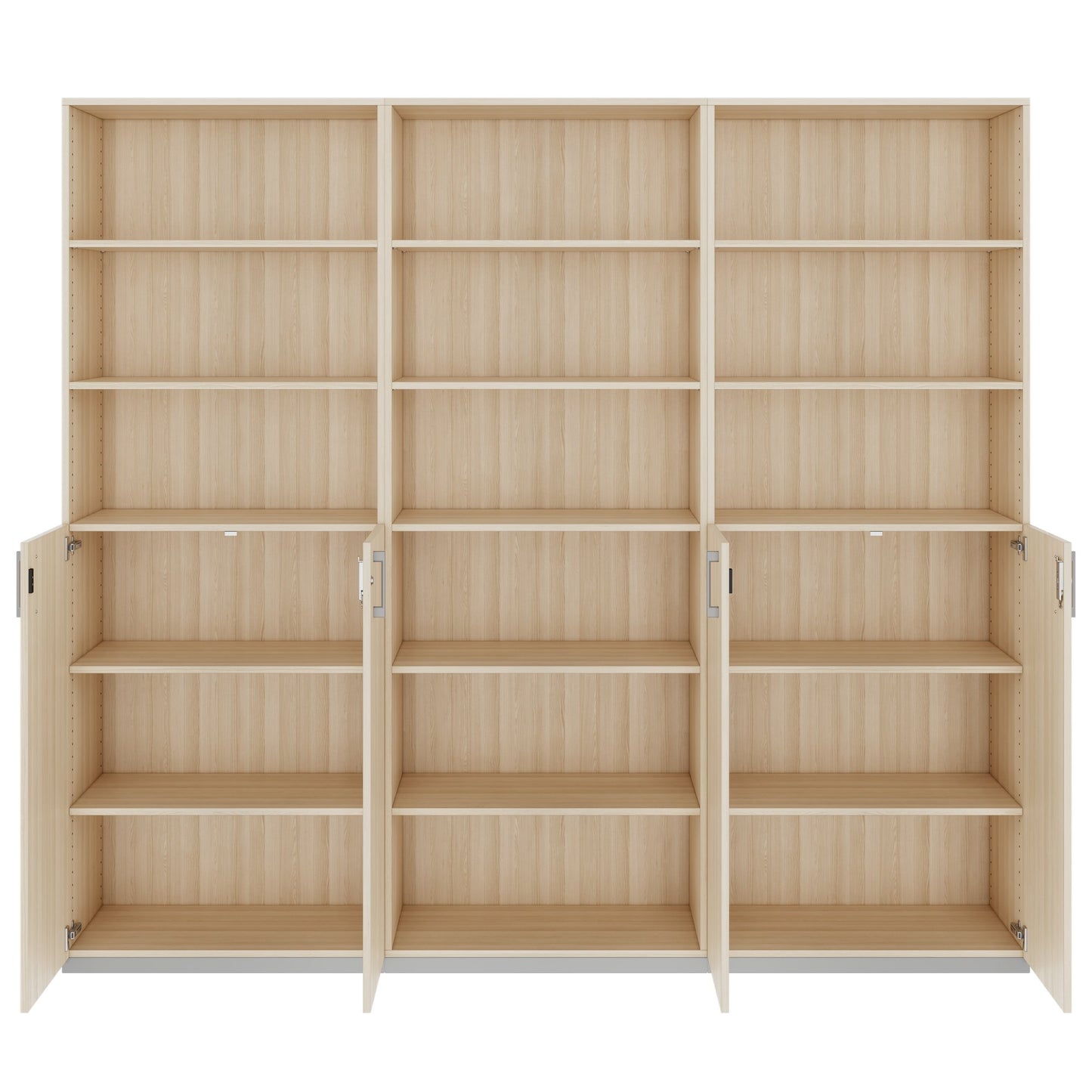 CHOICE Schrankwand | 6OH, 2400 x 2170 mm, Sandesche