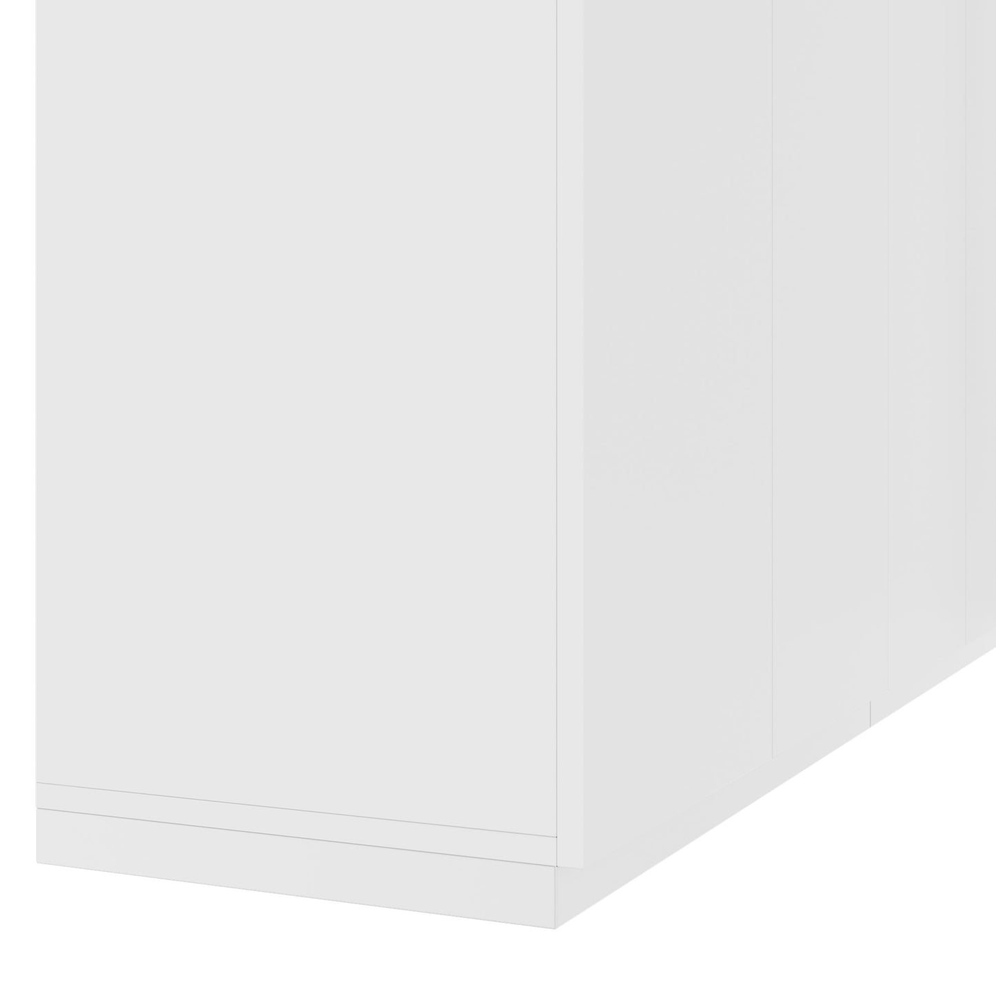 CHOICE Schrankwand | 6OH, 2400 x 2170 mm, Weiß