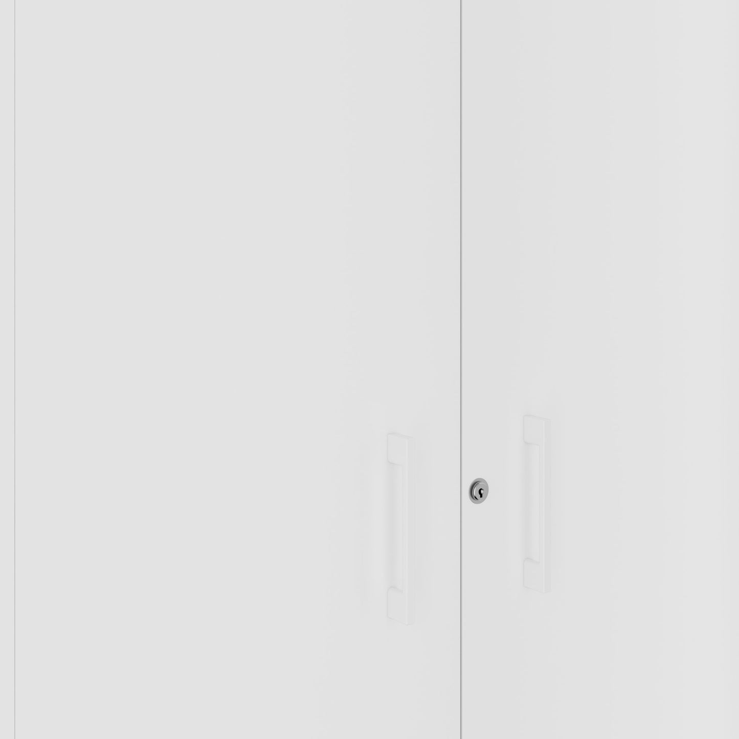 CHOICE Schrankwand | 6OH, 2400 x 2170 mm, Weiß