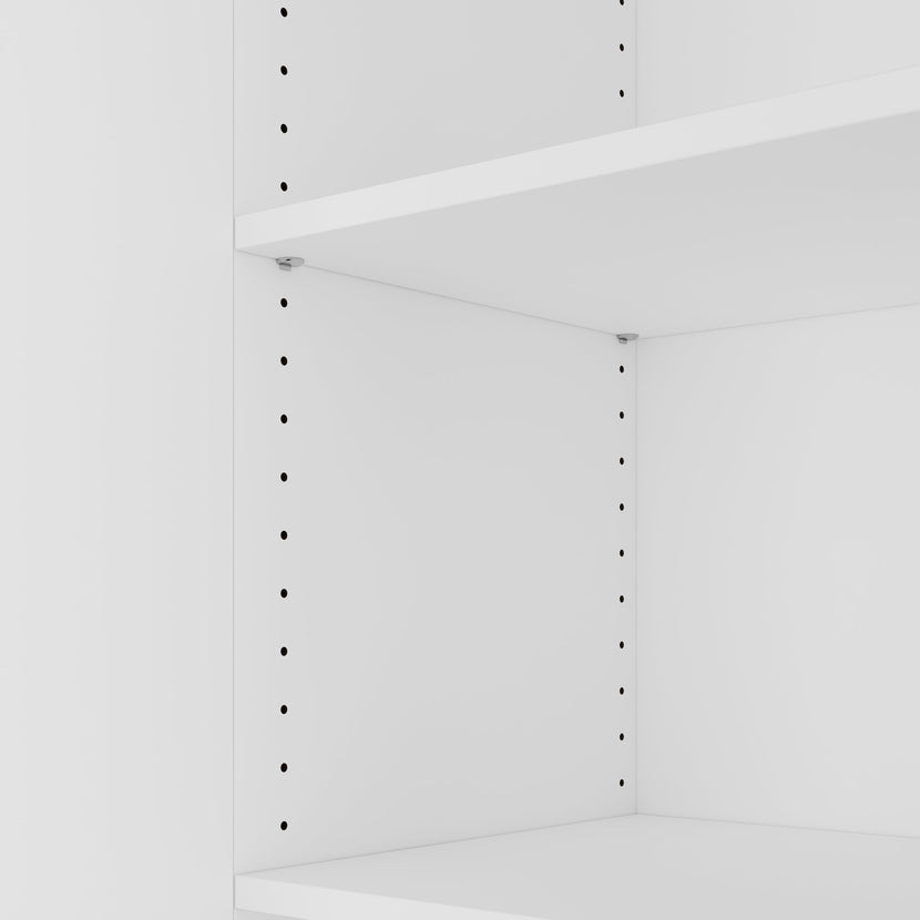 CHOICE Schrankwand | 6OH, 2400 x 2170 mm, Weiß
