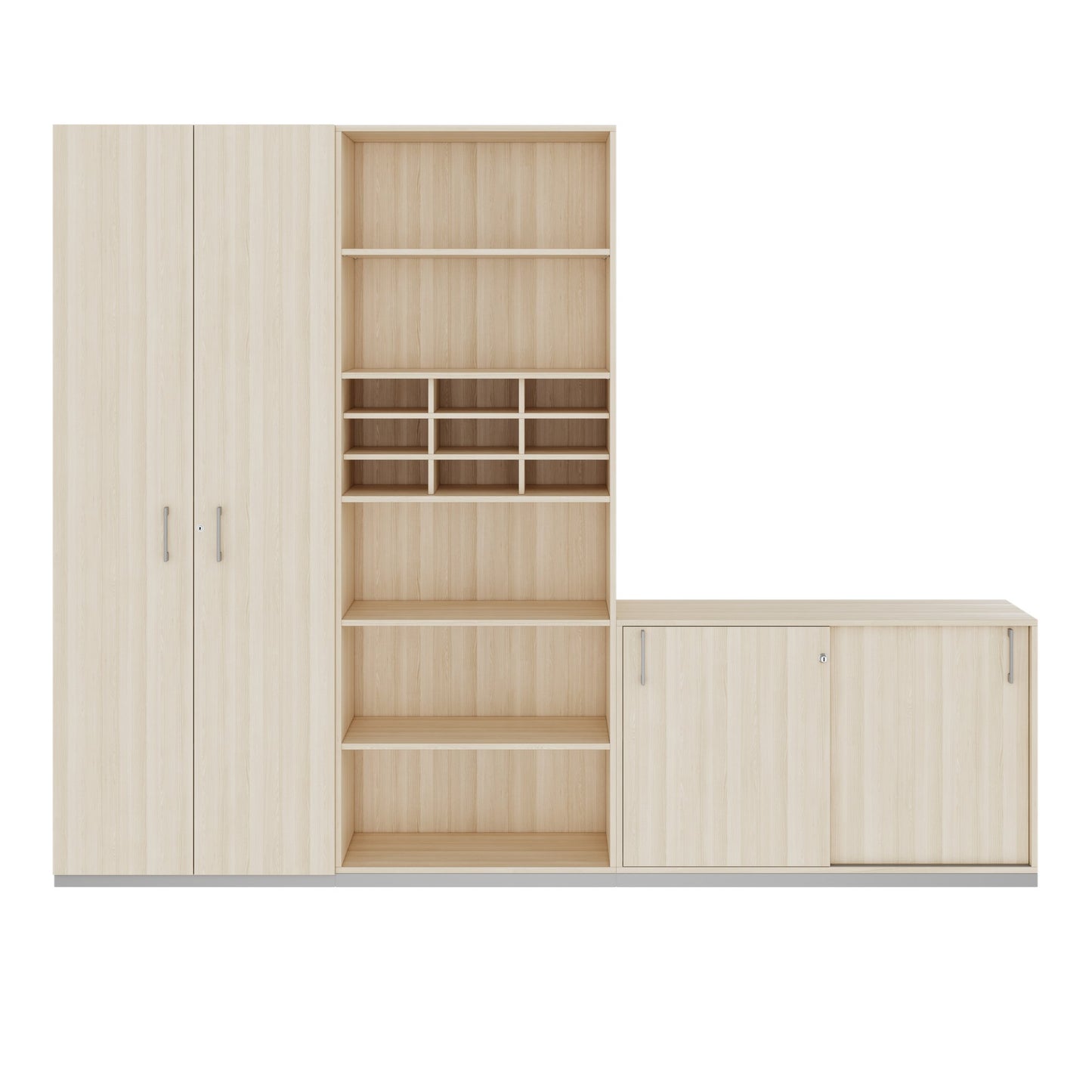 CHOICE Schrankwand | 6OH, 2800 x 2170 mm, Sandesche