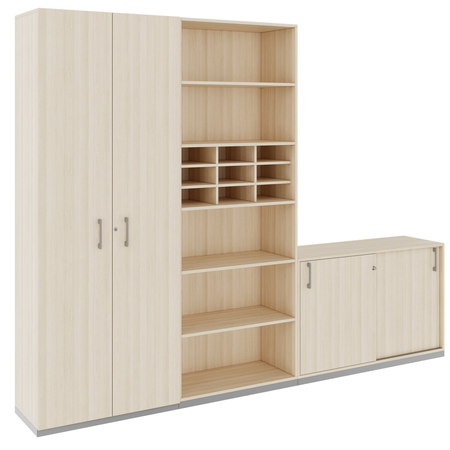 CHOICE Schrankwand | 6OH, 2800 x 2170 mm, Sandesche