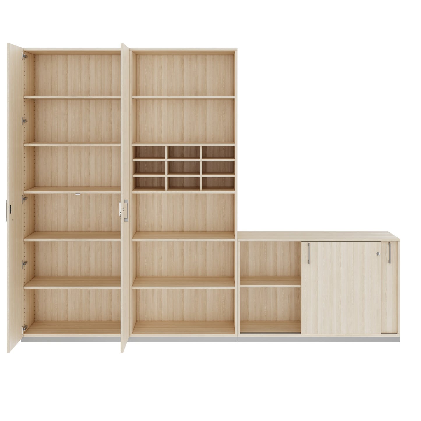 CHOICE Schrankwand | 6OH, 2800 x 2170 mm, Sandesche