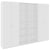 CHOICE Schrankwand | 6OH, 2800 x 2170 mm, Weiss