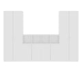 CHOICE Parete attrezzata | 6OH, 3200 x 2170 mm, bianco - 3 Thumbnail Image
