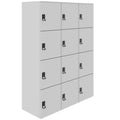 CHOICE locker | 1353 x 1836 mm, 12 lockers, pearl gray - 1 Thumbnail Image