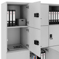 CHOICE locker | 1353 x 1836 mm, 12 lockers, pearl gray - 4 Thumbnail Image