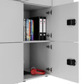 CHOICE locker | 1353 x 1836 mm, 12 lockers, pearl gray - 5 Thumbnail Image