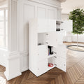 Armoire CHOICE | 1353 x 1836 mm, 12 casiers, blanc - 8 Thumbnail Image