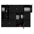 CHOICE Locker | 1804 x 1386 mm, 12 lockers, black - 2 Thumbnail Image