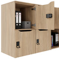 CHOICE locker | 1804 x 936 mm, 8 lockers, amber oak - 5 Thumbnail Image