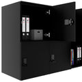 CHOICE Spind | 1804 x 936 mm, 8 Schließfächer, Schwarz - 5 Thumbnail Image