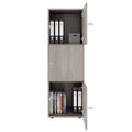 Armoire CHOICE | 450 x 1370 mm, 2 ou 3 casiers, chêne nord gris - 2 Thumbnail Image