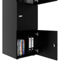Armadietto CHOICE | 450 x 1370 mm, 2 o 3 scomparti, nero - 5 Thumbnail Image