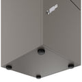 CHOICE locker | 450 x 1820 mm, 2 large or 4 small lockers, Cubanite gray - 6 Thumbnail Image