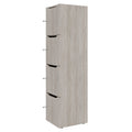Armadietto CHOICE | 450 x 1820 mm, 2 armadietti grandi o 4 piccoli, rovere nordico grigio - 3 Thumbnail Image