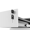 Caisson mobile COREX | 3 tiroirs, 500 mm de profondeur, blanc - 6 Thumbnail Image