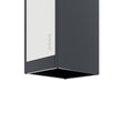 COREX vestiaire métallique | 380 x 1850 mm (1 compartiment verrouillable), corps en acier, anthracite / blanc - 9 Thumbnail Image