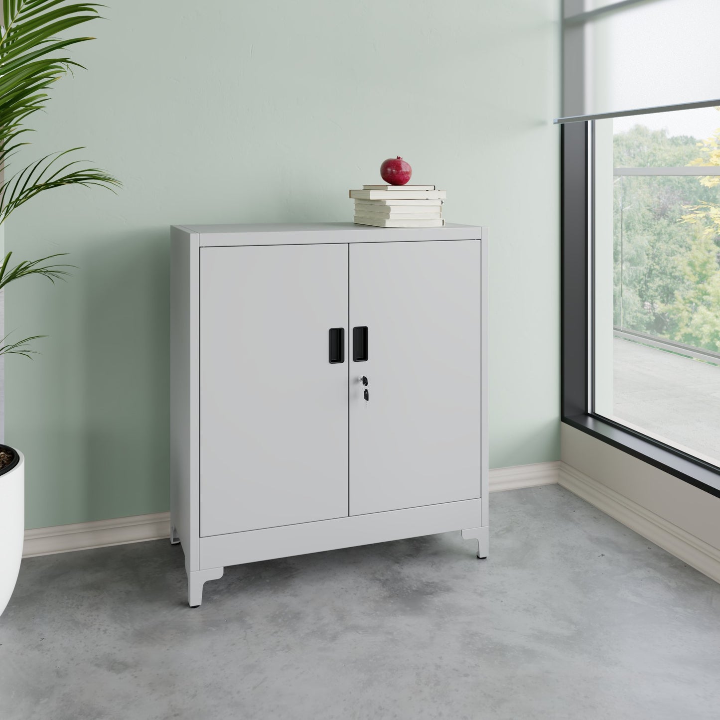 Pieds en acier COREX | Lot de quatre pieds