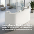 COSY Empfangstheke | 2000 x 800 mm, Weiß - 12 Thumbnail Image