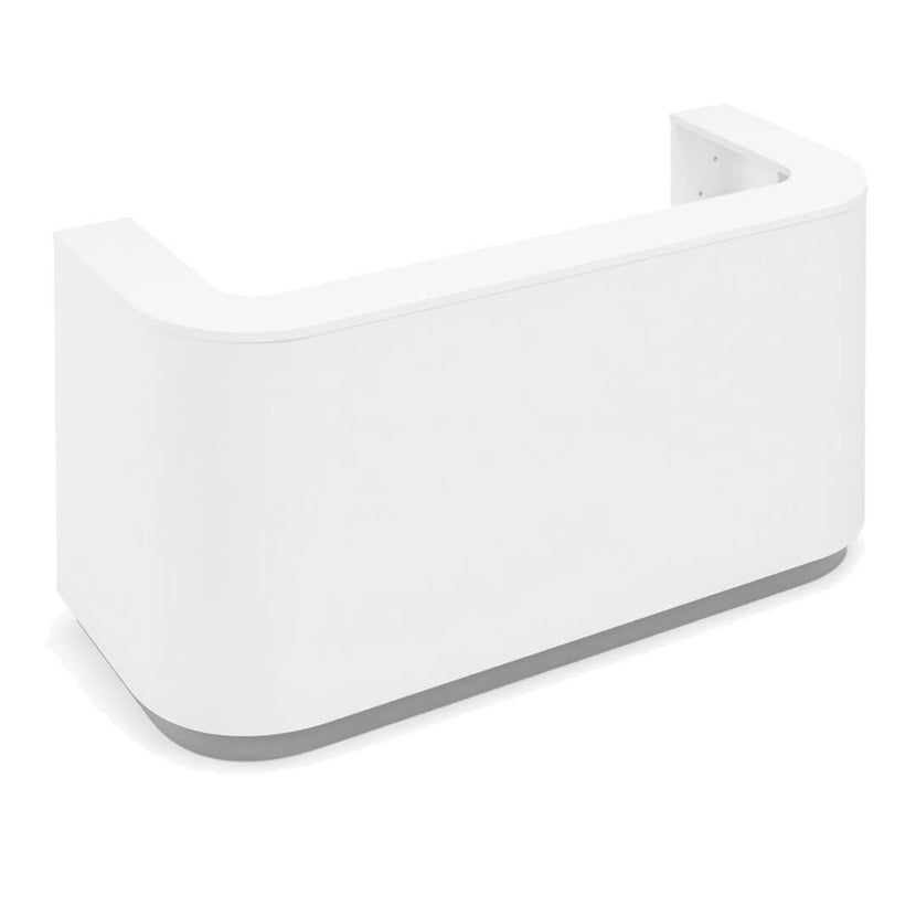 COSY Contatore della reception | 2000 x 800 mm, bianco