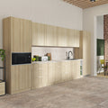 CULINART Cuisine de bureau | 1800 x 2100 mm, tiroirs, armoires et évier en composite - 8 Thumbnail Image