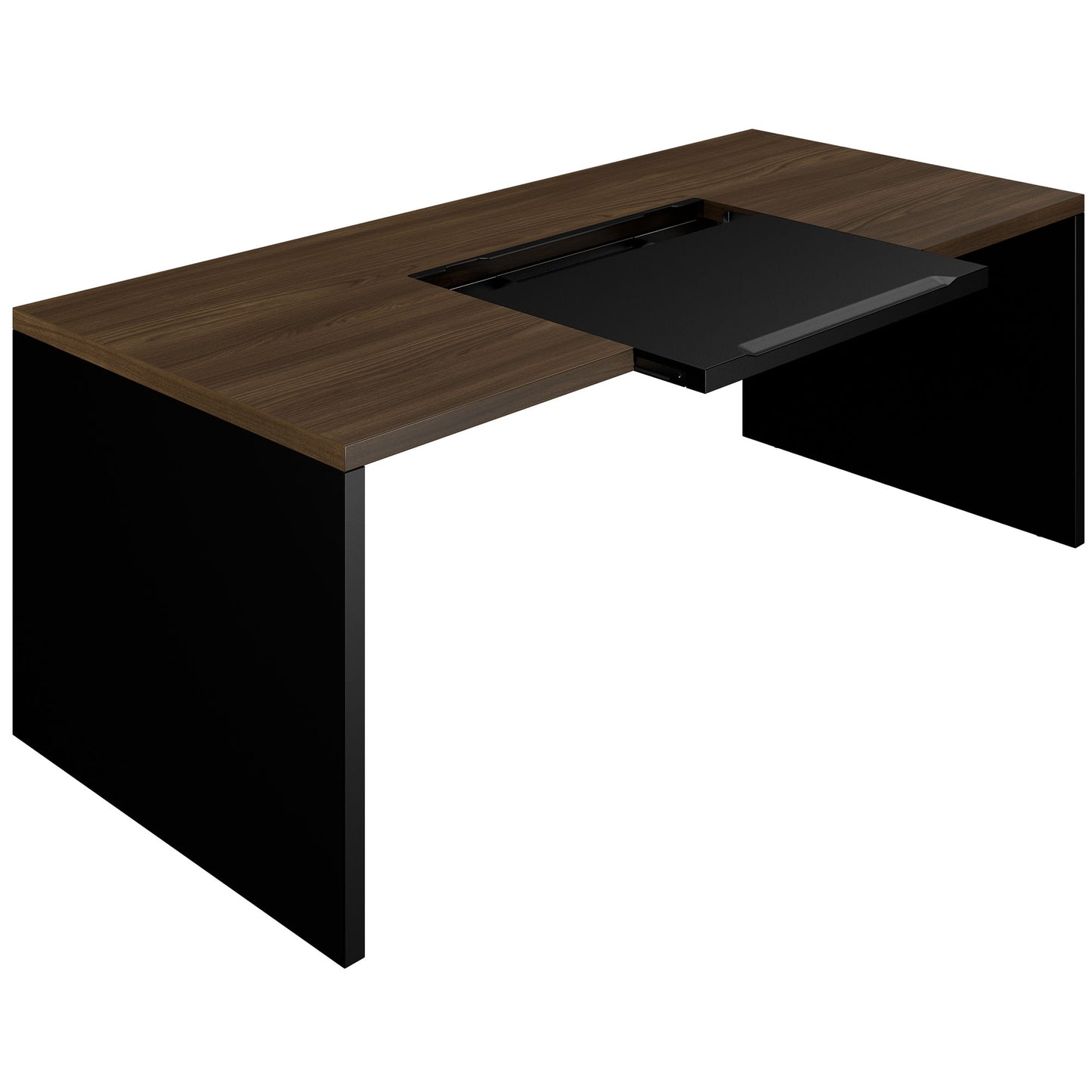 Bralco SILE Bureau | 1800 - 2000 mm, cadre de joues, noyer