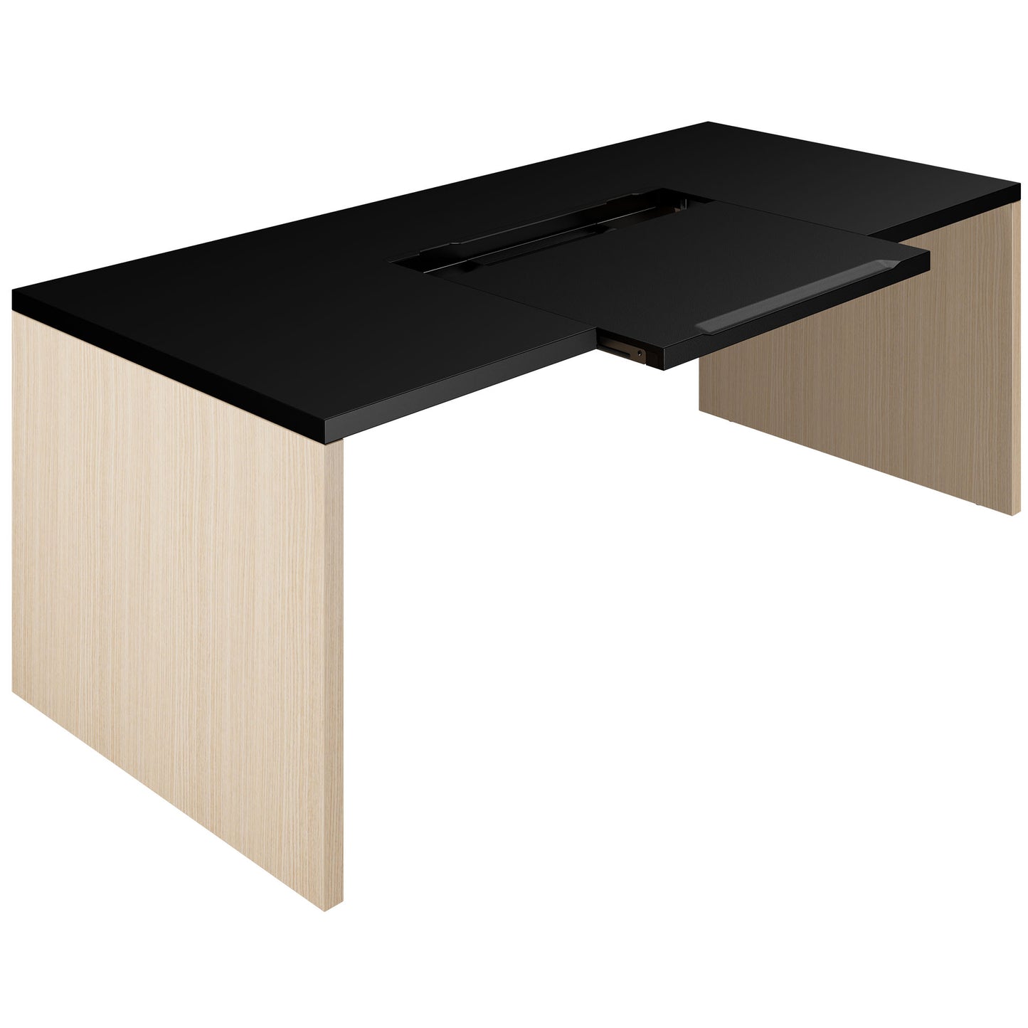 Bralco SILE Bureau | 1800 - 2000 mm, cadre de joues, noir